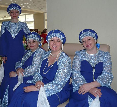 Участницы ансамбля Лесного ДК «Горлица» выступят на конкурсе «Исилькульская звезда» в номинации «Народная песня».