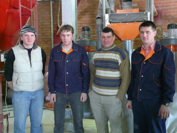 Эдуард Паульс, Иван Петерс, Рудольф Петерс, Виктор Паульс.