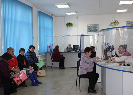 В новом просторном клиентском зале созданы все условия для получателей услуг и специалистов.